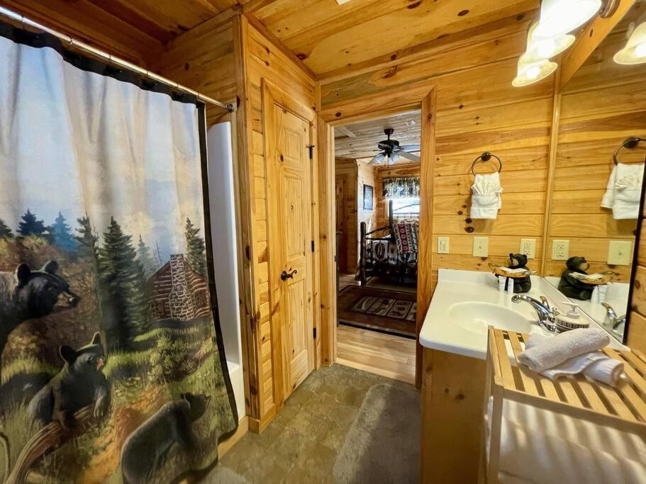 2 Bed Cabin Hot Tub Close To Helen #16 외부 사진