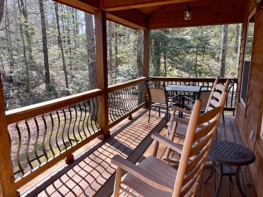 2 Bed Cabin Hot Tub Close To Helen #16 외부 사진