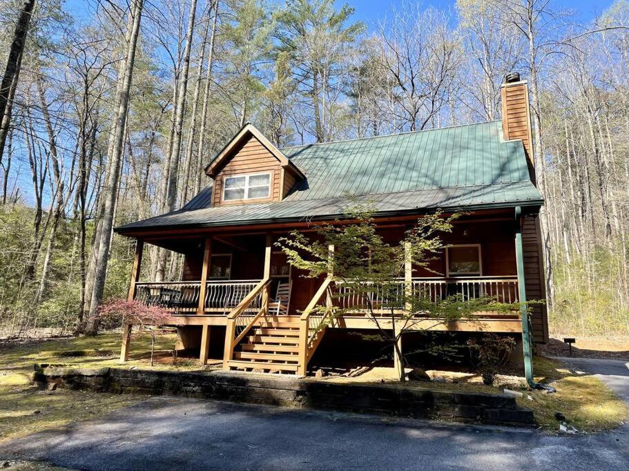 2 Bed Cabin Hot Tub Close To Helen #16 외부 사진